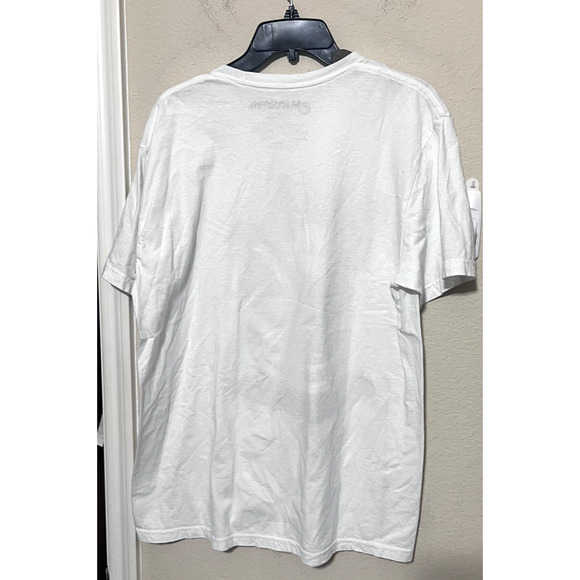 Maruchan Instant Lunch Ramen T-Shirt White Cat Graphic Logo womens Large L - Picture 4 of 4